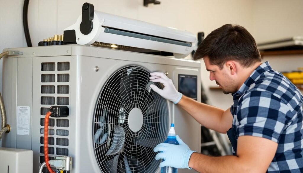 Clean AC Unit